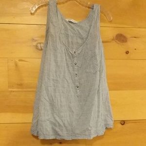 Woolrich Button Striped Tank Top